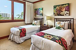 Beach Villas at Ko Olina B-307 - Beach Tower 307 -  3rd bedroom with 2 Twin Beds (may be converted into 1 King upon request