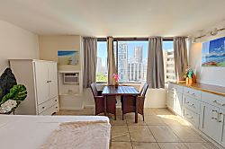 Hawaiian Monarch 16th Floor Studio Condo
