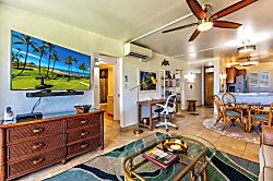 Menehune Shores Condo - Living area