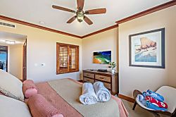 Beach Villas at Ko Olina O-703 - Primary bedroom with king size bed