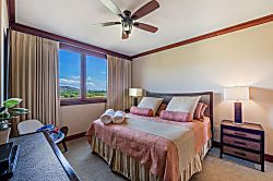 Beach Villas at Ko Olina O-703 - Primary bedroom with king size bed