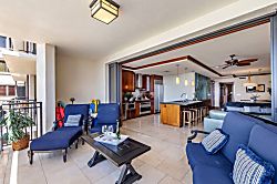 Beach Villas at Ko Olina O-703 - Open outdoor / indoor concept