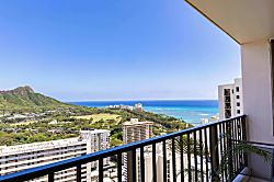 Waikiki Banyan 36th Floor Ocean View Condo