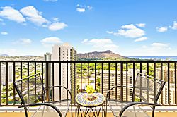 Waikiki Banyan 36th Floor Ocean View Condo