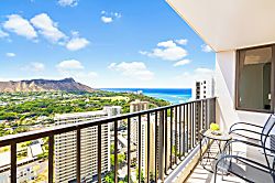 Waikiki Banyan 36th Floor Ocean View Condo