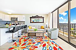 Waikiki Banyan 36th Floor Ocean View Condo