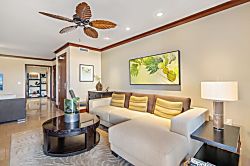 Beach Villas at Ko Olina O-406 - Relaxing seating area off the kitchen