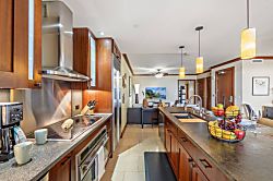 Beach Villas at Ko Olina O-406 - Fully equipped kitchen with stainless steel appliances