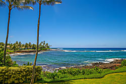 Oceanfront Poipu Condo Second Floor Unit