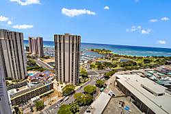 Ala Moana Hotel Condo 33rd Floor