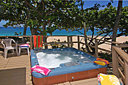 Sunset Beach House on the Sand