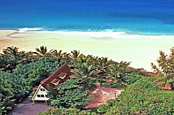 Sunset Beach House on the Sand