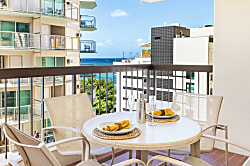Waikiki Beach Tower Ocean 2 BDR on the 12th Floor
