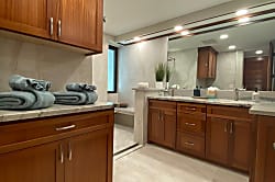 Very spacious for a one bedroom condo and complete