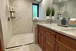 Very spacious for a one bedroom condo and complete