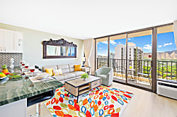 Waikiki Banyan 36th Floor Ocean View Condo