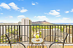 Waikiki Banyan 36th Floor Ocean View Condo
