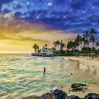 Falling Waters Kona Beach Villa