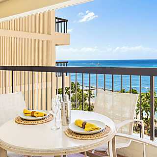 Waikiki Beach Tower Ocean 2 BDR on the 12th Floor