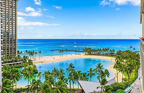 Ilikai Hotel Ocean View 1 BDR on 11th Floor