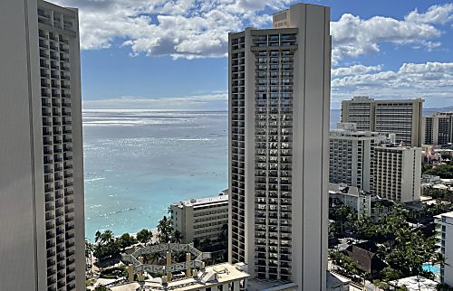 Pacific Monarch Top Floor Condo