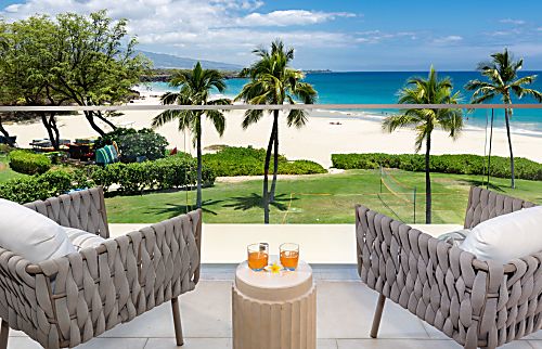 Hapuna Sunsets Beachfront Condo