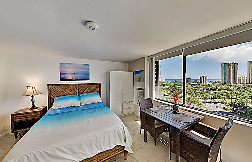 Hawaiian Monarch 16th Floor Studio Condo