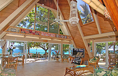 Sunset Beach House on the Sand