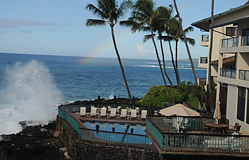 Poipu Shores 406A - Oceanfront Penthouse