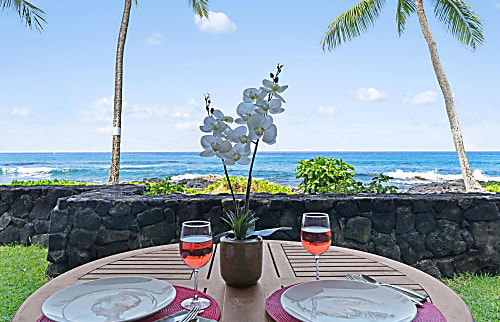 Ocean Front Kona Reef Condo