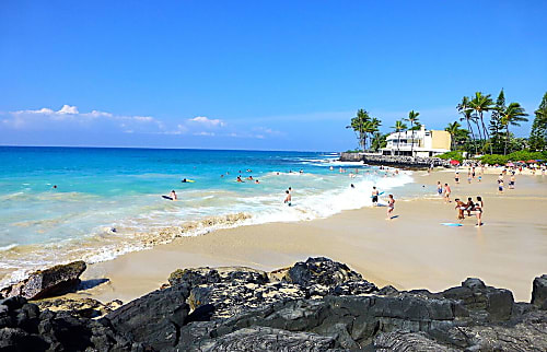 Falling Waters Kona Beach Villa