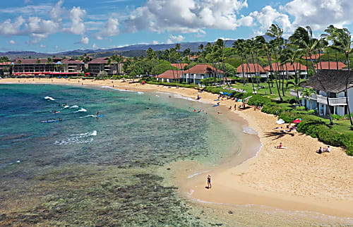 Poipu Shores Oceanfront Condo