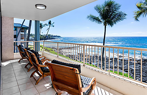 Kona Reef Oceanfront Retreat 3BR