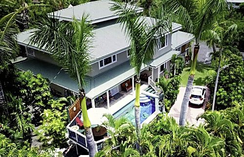 Falling Waters Kona Beach Villa