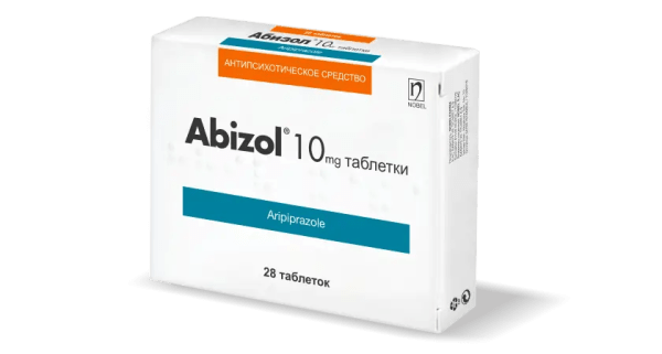 Abizol 10mg 28 Tablet dərman görüntüsü
