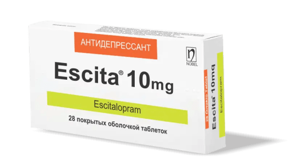 Escita 10mg 28 Tablet dərman görüntüsü