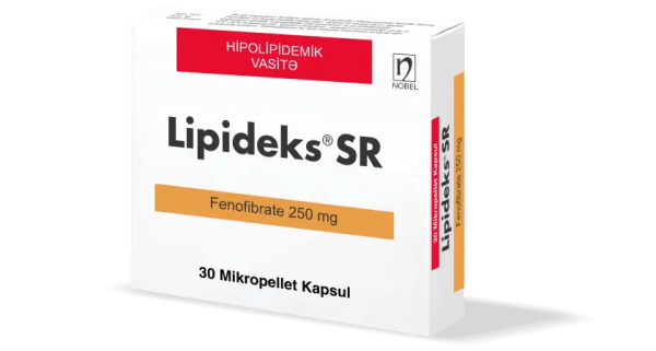 Lipideks Sr 250mg 30 Kapsul dərman görüntüsü