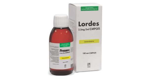 Lordes 2,5mg/5ml 150 ml Şərbət dərman görüntüsü
