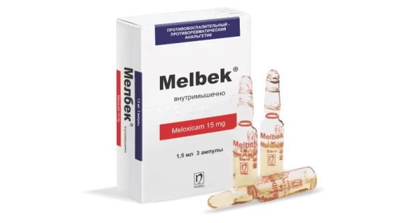 Melbek 15mg/1,5ml İnyeksiya dərman görüntüsü