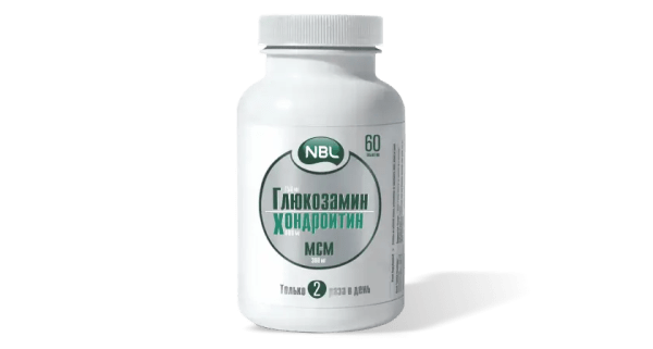Nbl Glukozamin Xondroitin Msm 60 Tablet dərman görüntüsü