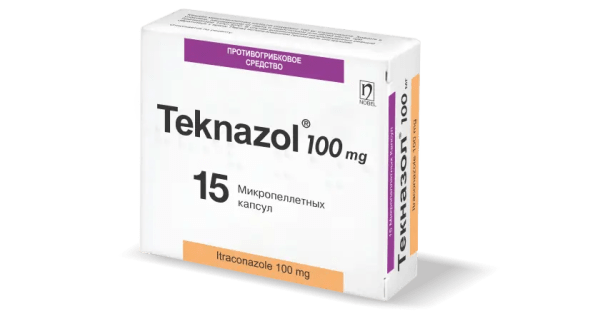 Teknazol 100mg 15 Kapsul dərman görüntüsü