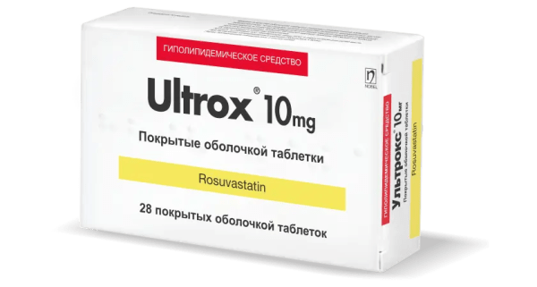 Ultrox 10mg 28 Tablet dərman görüntüsü