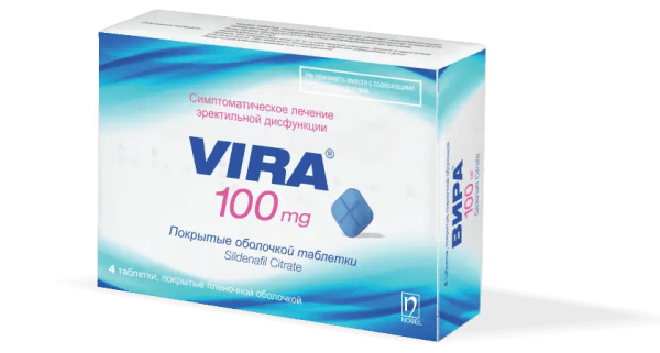 Vira 100Mg 4 Tablet