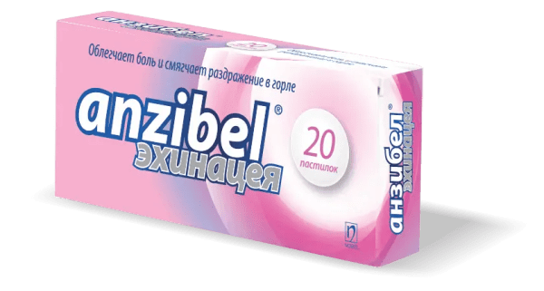 Anzibel Exinaseya Dadlı 20 Pastil