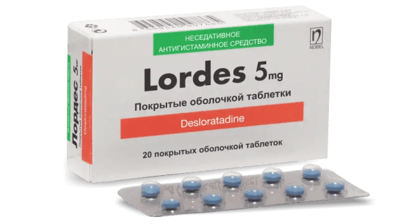 Lordes 5mg 20 Tablet