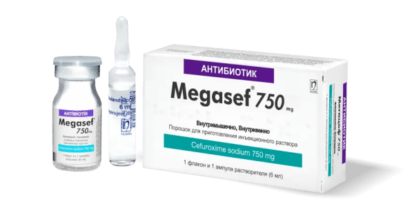 Megasef 750mg 1 Fl