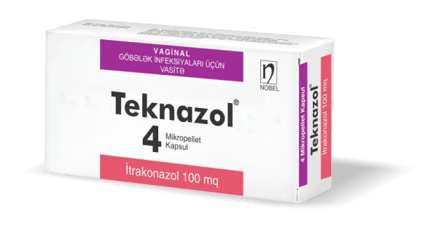 Teknazol 100mg 4 Kapsul
