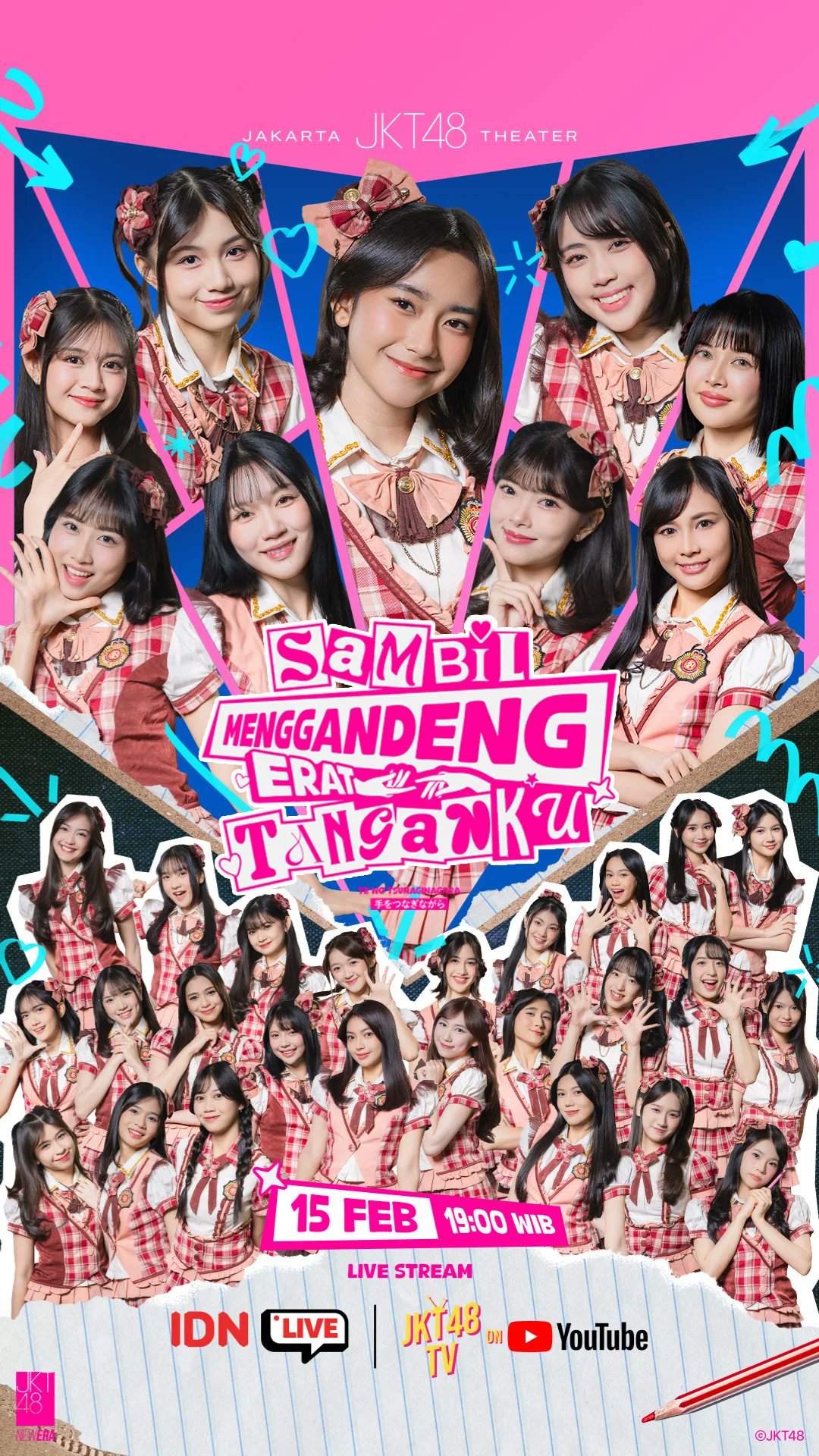 Sambil Menggandeng Erat Tanganku