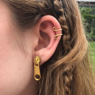 Gold Small Ear Cuff