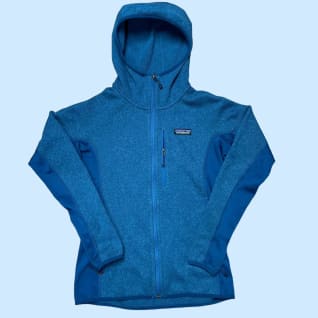 Vintage Patagonia hooded fleece